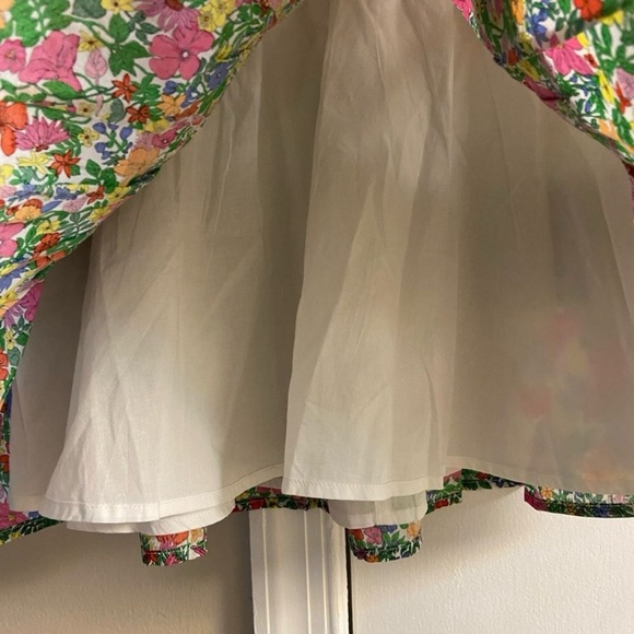 Crewcuts Floral A-Line mini Skirt - Multicolor girls XL new - Picture 3 of 5